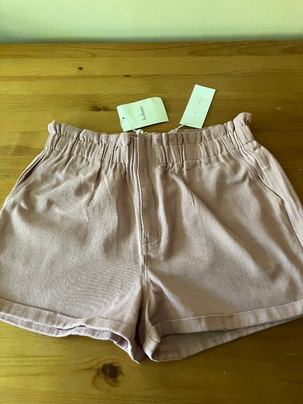 BOHME LUSH Ladies' Shorts  High-rise Lavender Size L